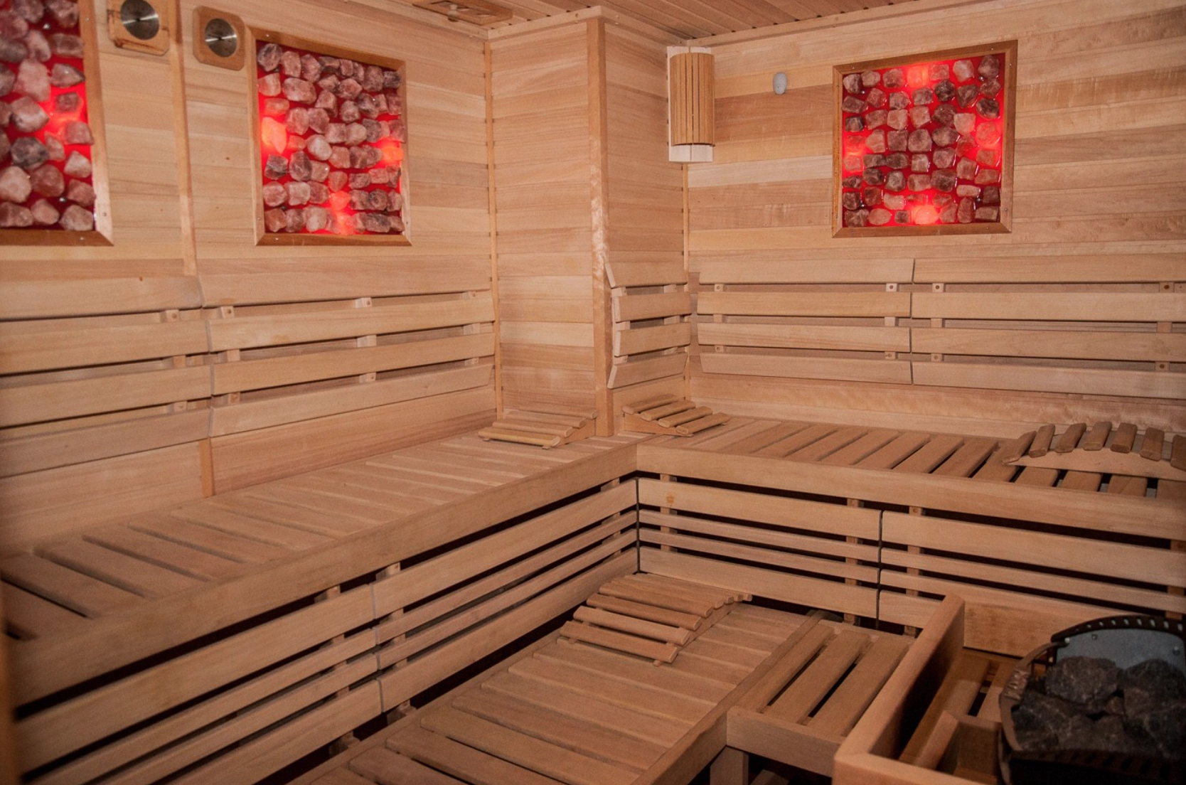 Sauna v penzionu U Petra